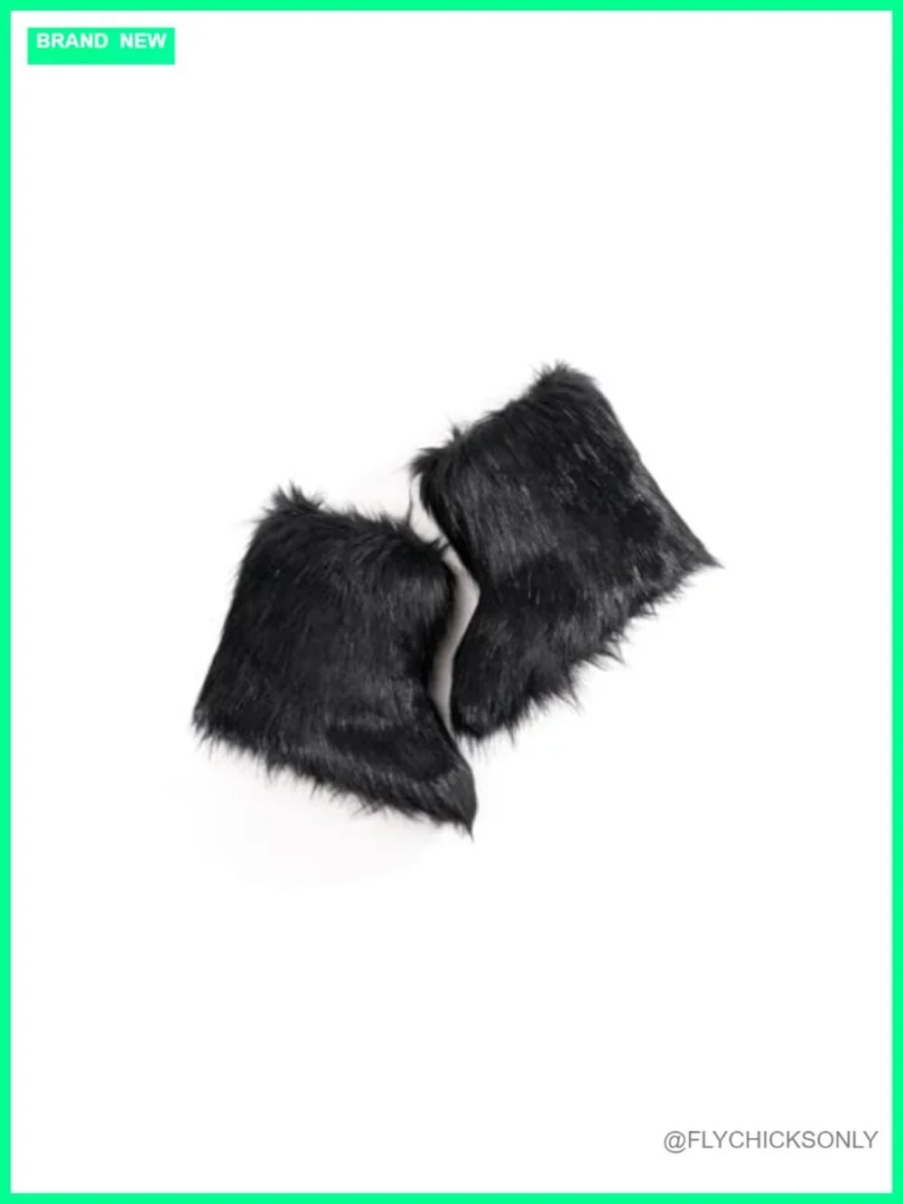 Faux Fur Mid-Calf Snow Boots Warm Comfy Winter Boots